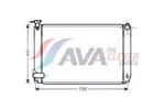 Chłodnica wody AVA CLEVER CHOICE TO2462
