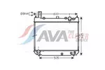 Chłodnica wody AVA CLEVER CHOICE TO2488