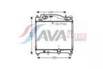 Chłodnica wody AVA CLEVER CHOICE TO2501