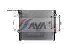 Sprzęgło. wentylator chłodzenia AVA QUALITY COOLING IVC112