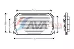 Chłodnica klimatyzacji - skraplacz AVA CLEVER CHOICE TO5253