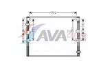 Chłodnica klimatyzacji - skraplacz AVA CLEVER CHOICE TO5278