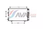 Chłodnica klimatyzacji - skraplacz AVA CLEVER CHOICE TO5288D