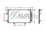 Chłodnica klimatyzacji - skraplacz AVA CLEVER CHOICE TO5319D
