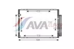 Chłodnica klimatyzacji - skraplacz AVA CLEVER CHOICE TO5574D