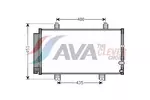 Chłodnica klimatyzacji - skraplacz AVA CLEVER CHOICE TO5653D