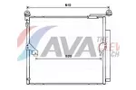Chłodnica klimatyzacji - skraplacz AVA CLEVER CHOICE TO5677D