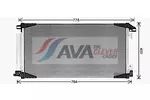 Chłodnica klimatyzacji - skraplacz AVA CLEVER CHOICE TO5789D
