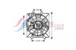 Wentylator chłodnicy silnika AVA CLEVER CHOICE TO7507