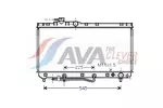 Chłodnica wody AVA CLEVER CHOICE TOA2184