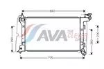 Chłodnica wody AVA CLEVER CHOICE TOA2290
