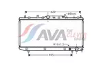 Chłodnica wody AVA CLEVER CHOICE TOA2324