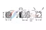 Kompresor, klimatyzacja AVA COOLING UVAK113