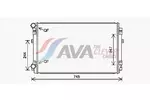 Chłodnica wody AVA CLEVER CHOICE VN2404
