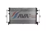 Wymiennik ciepłą AVA CLEVER CHOICE VN2426