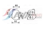 Chłodnica oleju silnikowego AVA CLEVER CHOICE VN3393