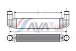 Chłodnica powietrza doładowującego - intercooler AVA CLEVER CHOICE VN4157
