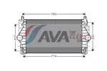 Chłodnica powietrza doładowującego - intercooler AVA CLEVER CHOICE VN4246