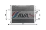 Chłodnica wody AVA CLEVER CHOICE TO2206