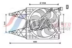 Wentylator chłodnicy silnika AVA CLEVER CHOICE VN7532