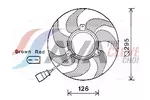 Wentylator chłodnicy silnika AVA CLEVER CHOICE VN7536