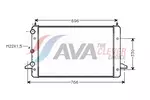 Chłodnica wody AVA CLEVER CHOICE VNA2135