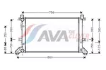 Chłodnica wody AVA COOLING SYSTEMS MS2591