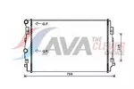 Chłodnica wody AVA CLEVER CHOICE VNA2344