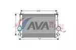 Chłodnica powietrza doładowującego - intercooler AVA CLEVER CHOICE VNA4251