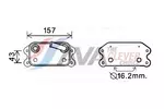 Chłodnica oleju silnikowego AVA CLEVER CHOICE VO3168