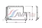Parownik klimatyzacji AVA COOLING SYSTEMS LCV006