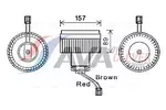 Silnik elektryczny, dmuchawa wewnętrzna AVA CLEVER CHOICE VO8176