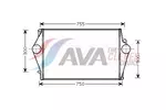 Chłodnica powietrza doładowującego - intercooler AVA CLEVER CHOICE VOA4136