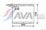 Parownik klimatyzacji AVA CLEVER CHOICE RTV100