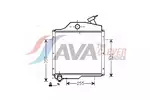 Chłodnica wody AVA COOLING SYSTEMS LC2048