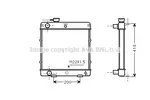 Chłodnica wody AVA COOLING SYSTEMS PE2058