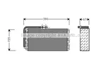Parownik klimatyzacji AVA COOLING SYSTEMS PRV027