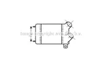 Chłodnica powietrza doładowującego - intercooler AVA COOLING SYSTEMS RT4154