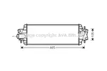 Chłodnica powietrza doładowującego - intercooler AVA COOLING SYSTEMS RT4358