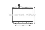 Chłodnica wody AVA COOLING SYSTEMS VW2002
