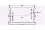 Chłodnica wody AVA COOLING SYSTEMS VW2006