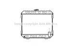 Chłodnica powietrza doładowującego - intercooler AVA COOLING SYSTEMS VW4163