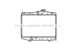 Chłodnica powietrza doładowującego - intercooler AVA COOLING SYSTEMS VW4246