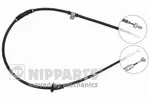 Linka hamulca postojowego NIPPARTS J14958 (Z prawej)