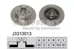 Tarcza hamulcowa NIPPARTS J3313013 (Oś tylna)