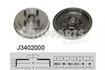 Bęben hamulcowy NIPPARTS J3402000