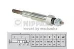 Świeca żarowa NIPPARTS J5713011