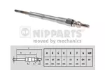 Świeca żarowa NIPPARTS N5713015