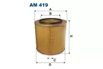 Filtr powietrza wtórnego FILTRON AM 408/1W
