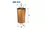 Filtr powietrza FILTRON AM 431